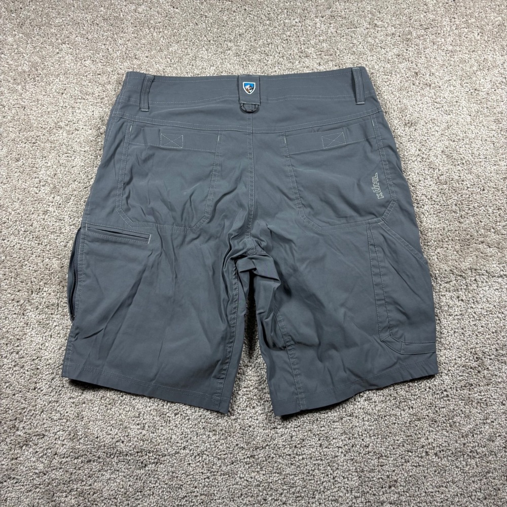 KUHL Renegade Short Mens 32 Carbon Grey Hiking Outdoor Cargo Shorts 5121